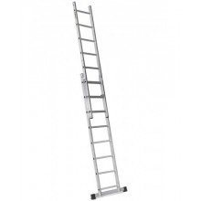 Алюминиевая строительная лестница-стеллаж BASIC 2x8